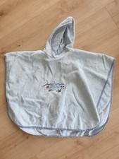 Badeponcho kinder Weiß