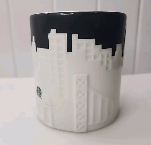 Starbucks New York City Skyline Taxi 3D Coffee Mug 2012 Relief Collector Series - Picture 3 of 7