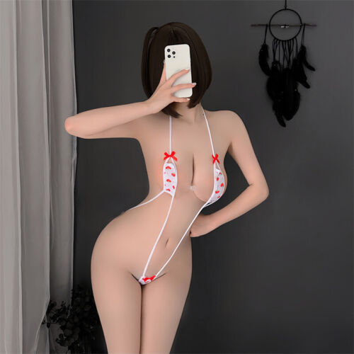Damen Sexy Dessous Micro Bikibi Set G-String Body Bademode Badeanzug - Bild 1 von 7