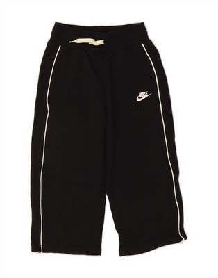 Nike Jungen Bermuda Sport Shorts 8-9 Jahre Small schwarz Baumwolle DW18