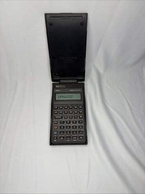 Hewlett Packard HP 32S II RPN Scientific Calculator w/Hard Case New Batteries