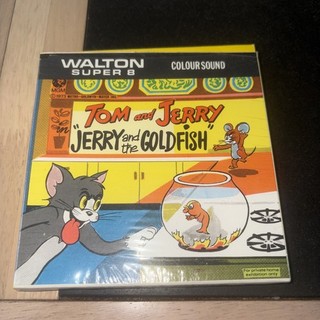 Super 8 JERRY AND THE GOLDFISH. Tom and Jerry cartoon.