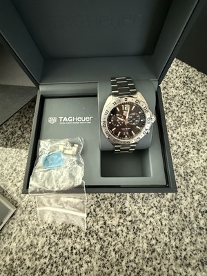TAG Heuer Formula 1 Date Quartz 41mm Sapphire Crystal, Stainless