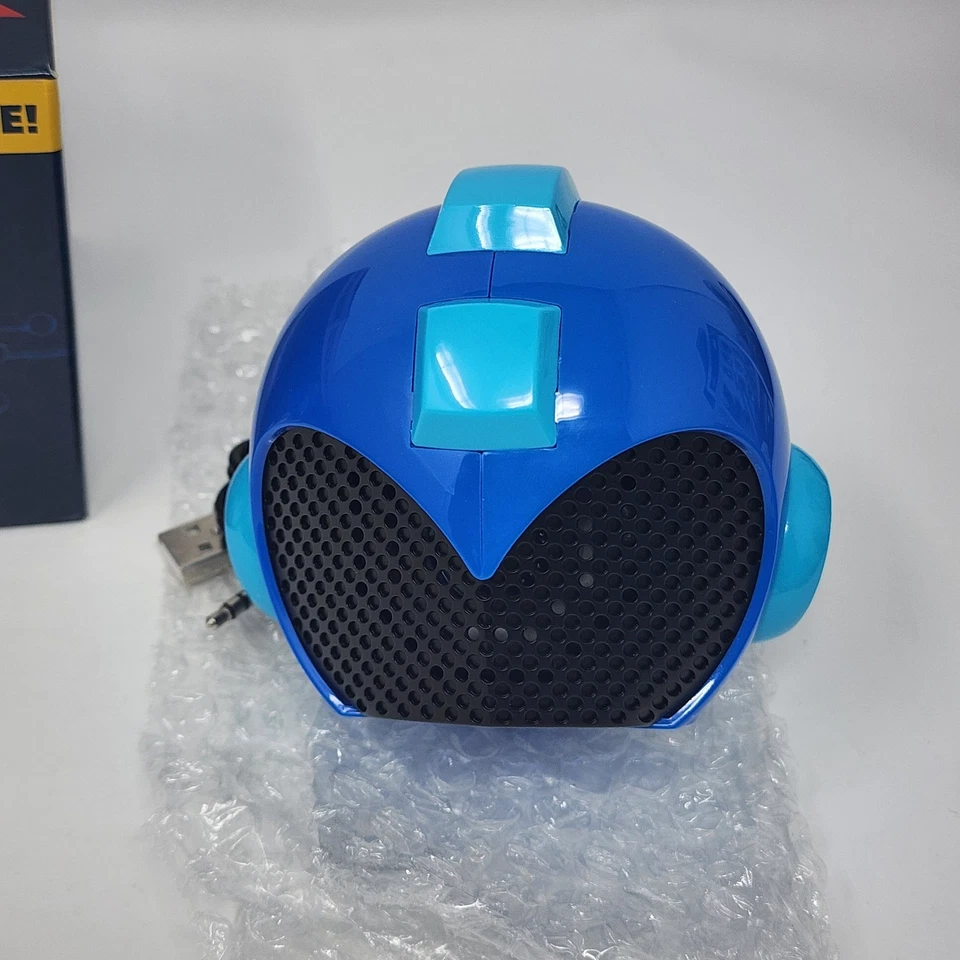 Mega Man Capcom Mini Speaker + Mega Man Special Edition Plush Figure (NEW) - Image 4 of 4