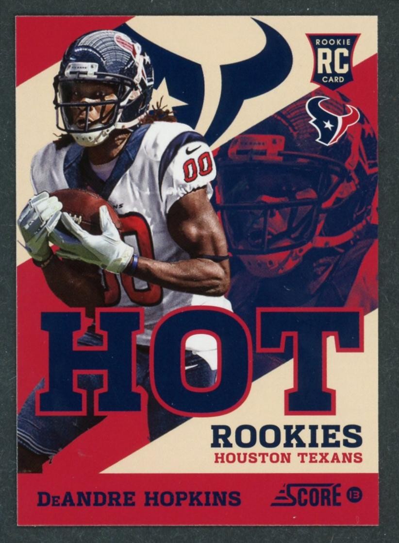 2013 Score - DeAndre Hopkins - Hot Rookies Retail Rookie RC #7 Houston Texans