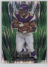 2024 Leaf Metal Green Pulsar /5 Adrian Peterson #1 0b2