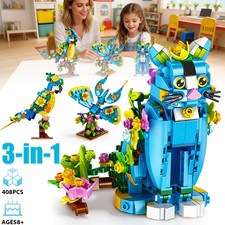 Bauspielzeug Konstruktionsspielzeug 408PCS Lernspielzeug Kreatives Junge Robuste