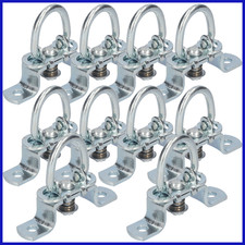 10x Drehverschluss für Öse Pkw LKW Plane Zoll Planenverschluss verzinkt klappbar