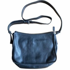 Margaret Howell Idea Leather Shoulder Bag Black Used Japan
