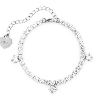 BRACCIALE DONNA IN ACCIAIO LA PUREZZA DI QUESTO GIORNO TI ACCOMPAGNI PER SEMPRE