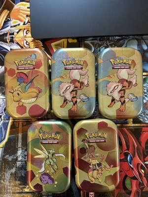 1x Pokemon TCG 151 Mini Tin | LEER Ohne Münze & Puzzle | zufälliges Design