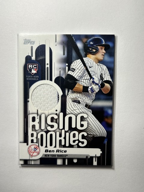 2025 Topps Update Series - Rising Rookie Relics Ben Rice #RRR-BR (MEM, RC)