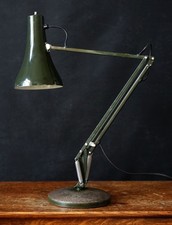 Vintage Anglepoise Model 90 Desk Lamp Green Adjustable PAT Tested