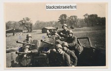 525- WK2 FOTO VIERling Stellung mit  SEHR jungen Soldaten auf der Insel FEMUNG