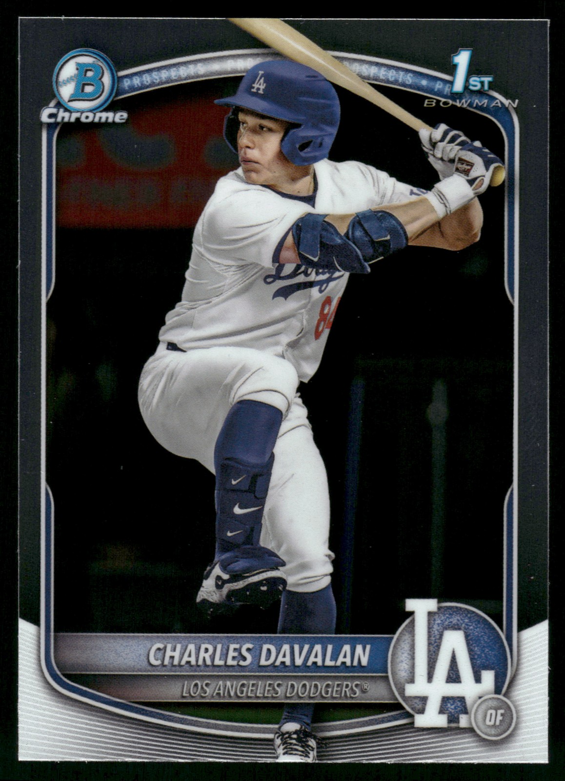 2025 Bowman Draft #BDC-96 Charles Davalan Chrome