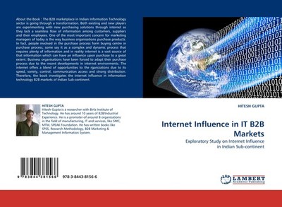 Internet Influence in IT B2B Markets Hitesh Gupta