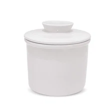 Premium Butter Crock with Lid - Elegant French Butter Keeper for Fresh & Spre...