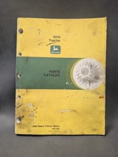 JOHN DEERE 1010 GASOLINE & DIESEL ROW-CROP TRACTOR Parts Catalog 1986