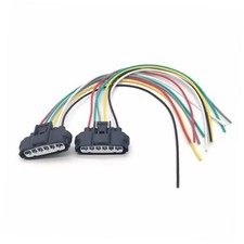 2 PCS Automotive DJ7045A-3.5-21 Wiring Harness Plug, Six-Wire Six-Plug