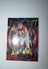 2024 Panini Select - Concourse Travis Kelce #97 Black & Red Shock Prizm