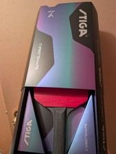 NEW STIGA CYBERSHAPE CARBON WITH DNA PLATINUM RUBBERS