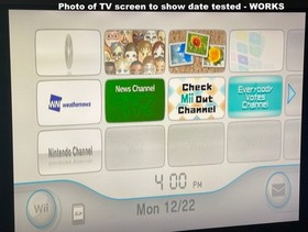 Nintendo Wii Console Bundle~2NEW Controllers,Tiger Woods PGA,Madden Games-TESTED