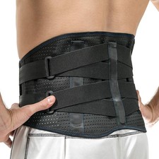 Back Brace - Back Support Belts for Men Women, Compression Lower Back Brace f...