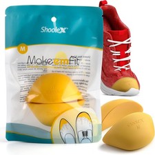 Big Shoe Filler, Unisex Inserts Medium Half to One size bigger shoe.