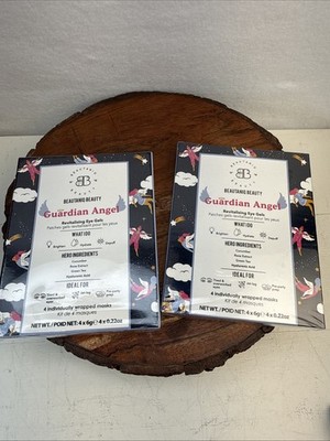 (2) Beautaniq Beauty Guardian Angel revitalizing eye gel patches Brand New