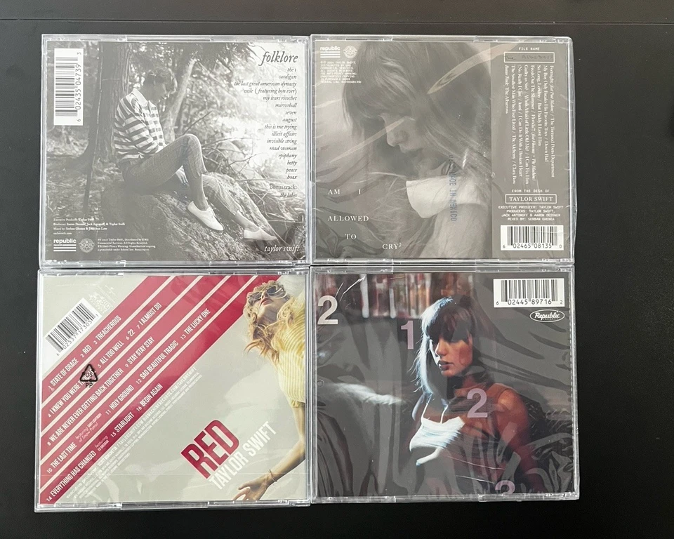 Taylor Swift CDs Cassettes Incl. The Life Of A Show Girl - Image 3 of 4