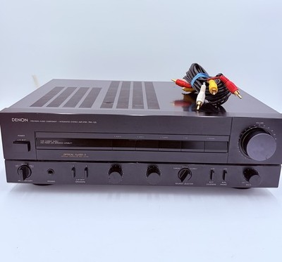 Vintage Denon Precision Audio Component Integrated Stereo Amplifier PMA-520