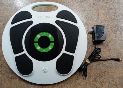 Revitive Circulation Booster + Adapter TESTED Arthritis Knee Pain Swelling EMS