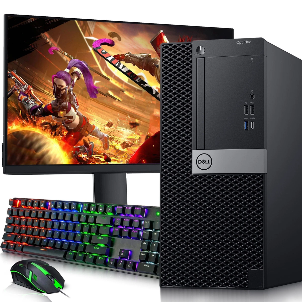 Preços baixos em Dell Intel Core i5 9th Geração desktops e All-in
