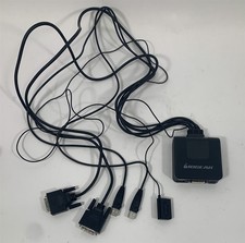 LOT OF 2 NEW OPEN BOX IOGEAR 2-Port USB DVI/KVM Switch GCS922U