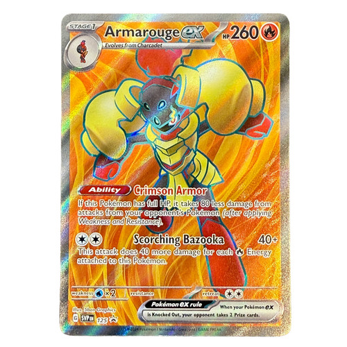 Armarouge ex 125 - SV: Scarlet & Violet Black Star Promo Holo 2024 Pokemon TCG