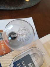 GE projection bulb 3200k 500w 120v down base 500t20p-120v