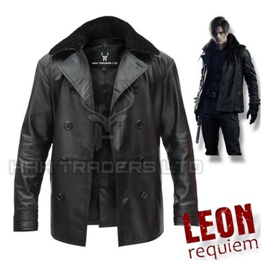 FAKTOR レザー　ライダース LEON Leon S Kennedy Leather Jacket – Resident Evil RE9 Cosplay Unisex