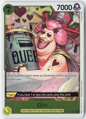 Olin OP04-099 Rare Kingdoms of Intrigue One Piece Foil Near Mint