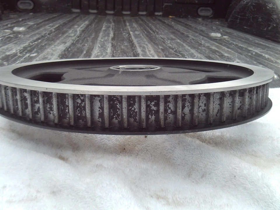 Оригинальный шкив приводного ремня 09–23 Harley Electra Glide Touring 1 дюйм 68T + амортизирующий привод - Изображение 4 из 4