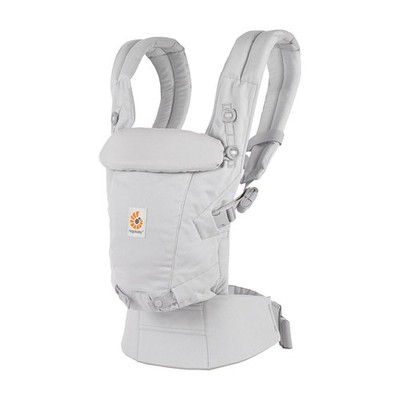 Ergobaby Adapt Babytrage für Neugeborene ab Geburt 3-Positionen SoftTouch Cotton
