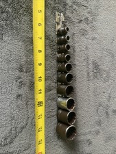 Snap On 3/8” Drive Shallow Socket Set, Mixed, 12pt, 6pt, Sae, Industrial , Chrom