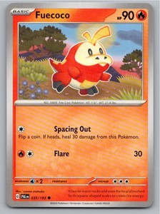 Fuecoco 035/193 Paldea Evolved Common Pokemon Card