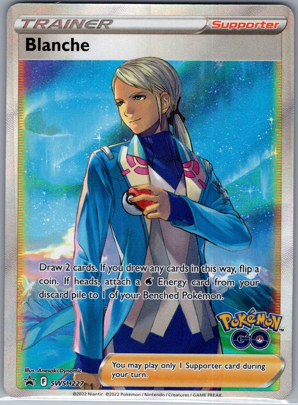 Blanche SWSH227 SWSH: Sword & Shield Promo Cards - Pokemon Card - NM