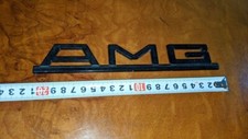 Mercedes Benz W126 AMG Emblem Kunststoff Mercedes Benz W126 AMG Emblem Kunststoff