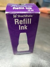 Xstamper Black Refill Ink 22112, 10ml Bottle, by Shachihata