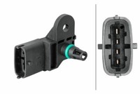 Hella 6PP 009 400-951 Sensor, Ladedruck FüR Fiat Iveco Opel Porsche Saab