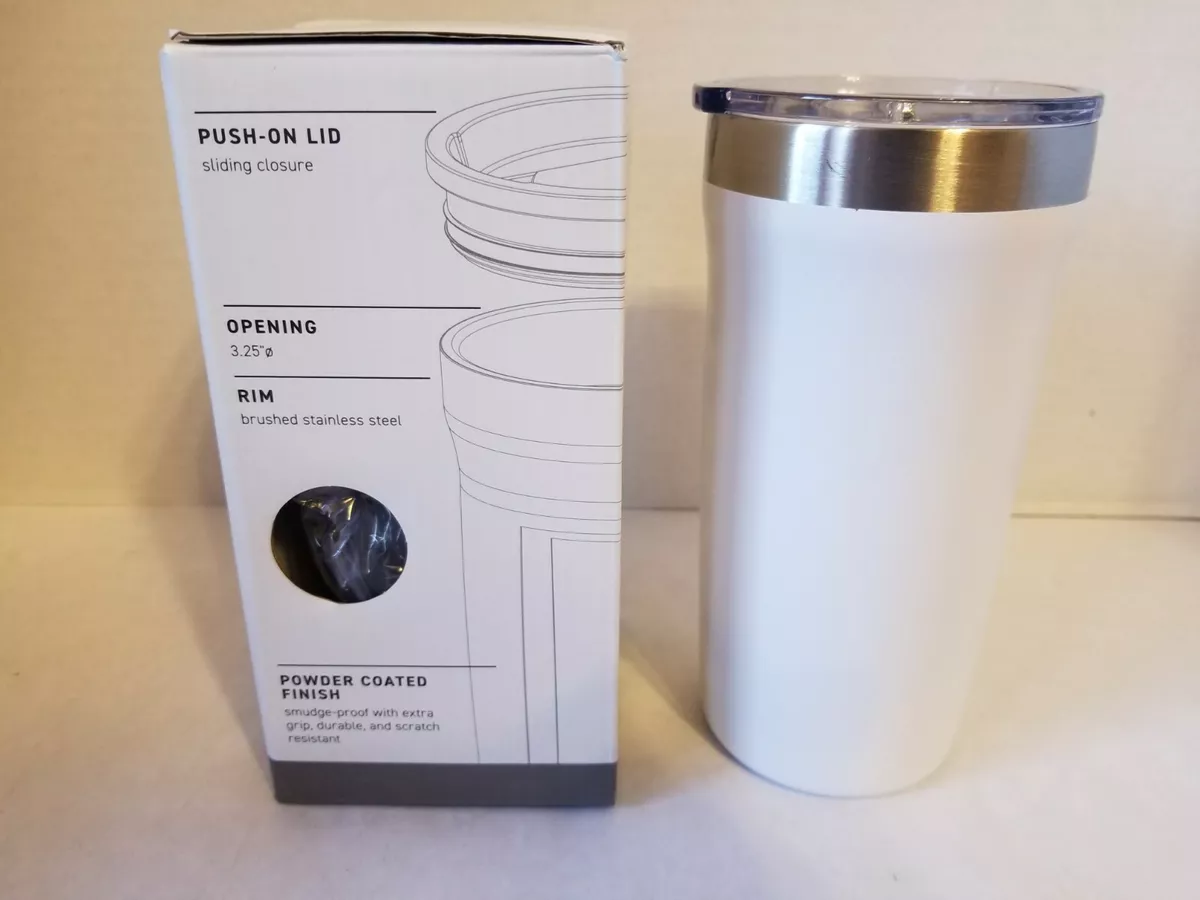 Stainless Steel Tumbler 18oz - Vacuum Insulated Tumbler & Slide Lid