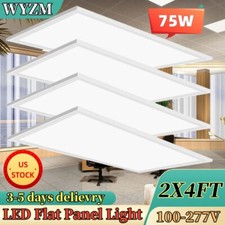 2x4Ft LED Panel Light,Drop Ceiling Flat Dimmable Recessed Troffer Fixture 4pack