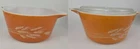 Set of 2 PYREX 474-B Autumn Harvest Wheat Casserole Dish 1.5L + 1  Lid 474-C23