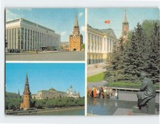 Postcard Kremlin Moscow Russia